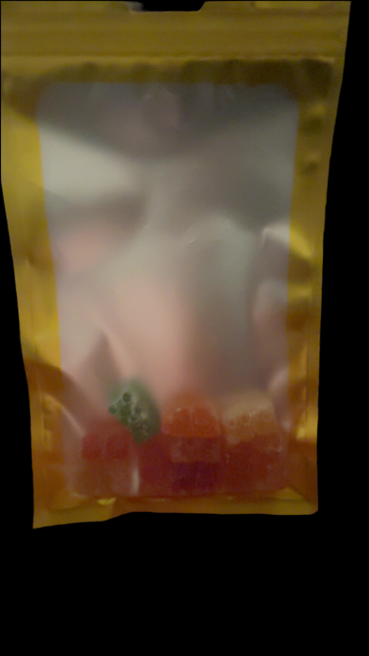 Gummy bear edibles: THC-P 15MG each (10 per pack 150mg total) (High Potency) Gummy bears